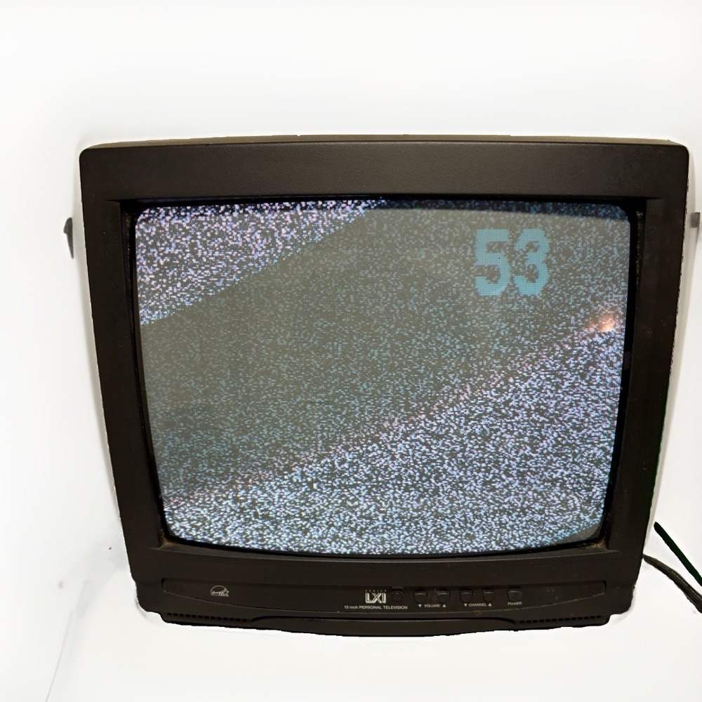 Sears LXI Series CRT TV Retro Gaming Television 13" Vintage 1990's Tested